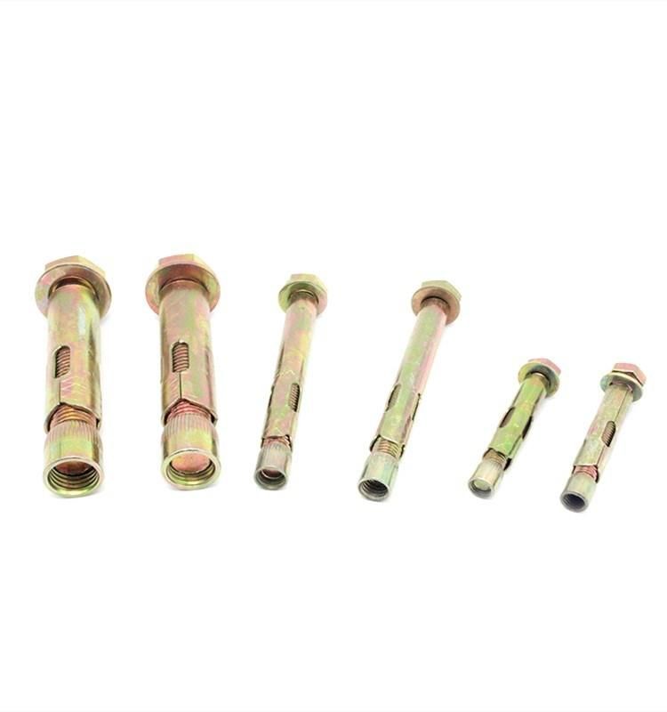 One Segment Shield Yellow Zinc Plated Expansion Anchor Bolt