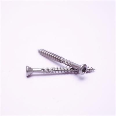 Oval Head Screw with Trox Ss 304