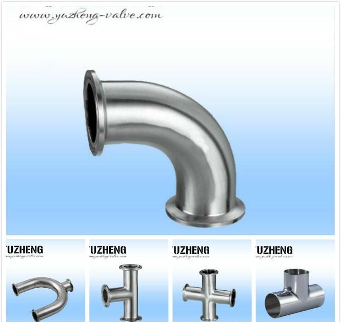 Sanitary Elbow Clamped Ending for Food Grade