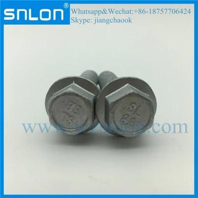 Grade8.8 Dacromet Hexagon Head Flange Bolt Screw