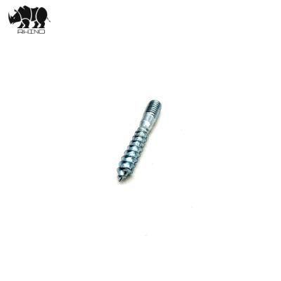 Fastener Wood Thread Double Ended Thread Head Hanger Bolt Screw