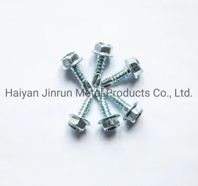 DIN7504K Hex Washer Head Self Drilling Screw China Factory