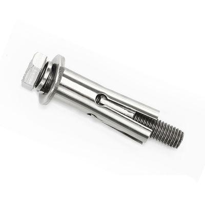 Fastener Steel Galvanized Sleeve Anchors with Flange Nut for Construction