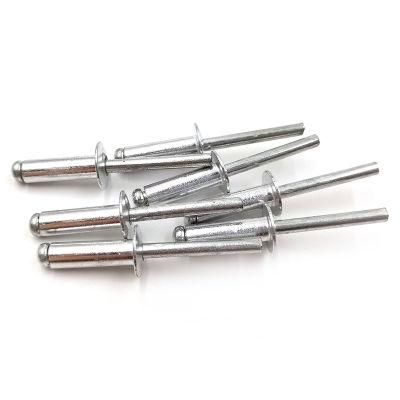 China Wholesale Price DIN 7337 Waterproof Unigrip Threaded Rivet Cap Size Color Csk 6100 Open Type End Aluminium Blind Pop Rivet