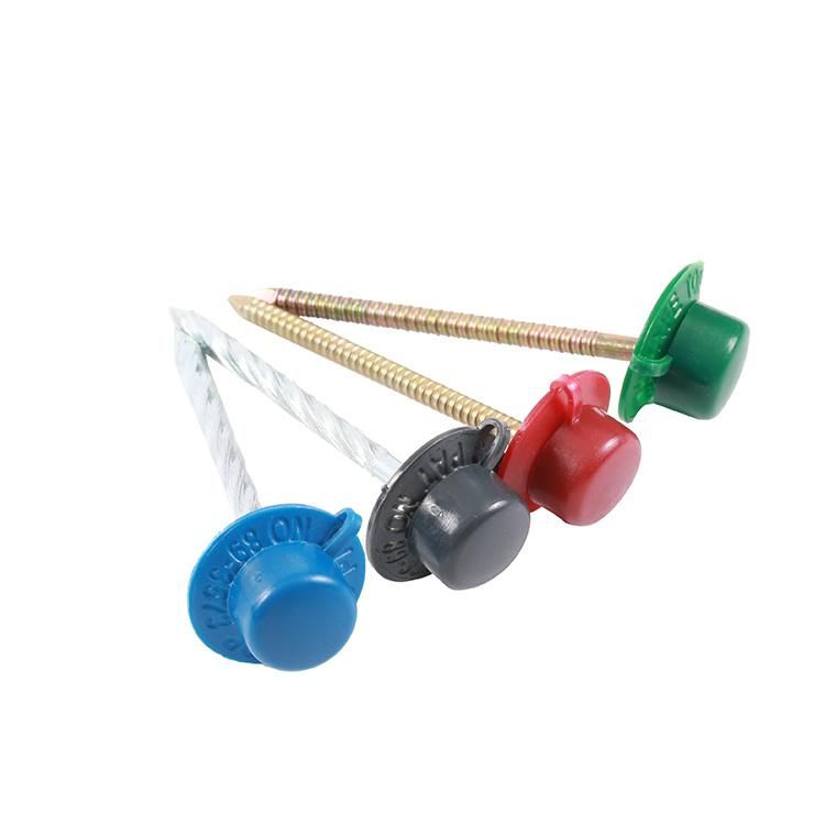 Galvanized Smooth Shank Umbrella Head Roofing Nails