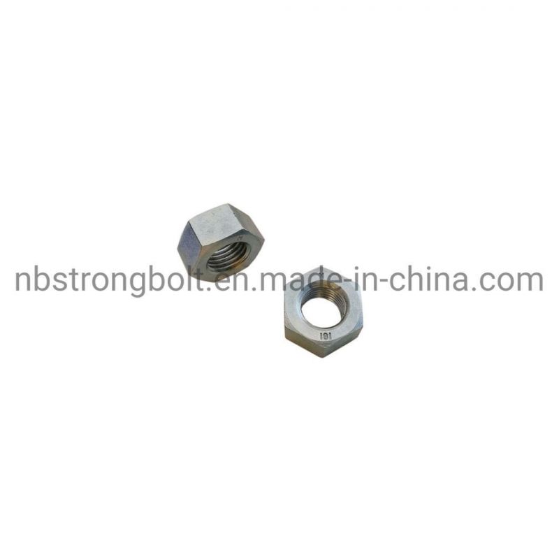 DIN934 M36 High Quality Nut Cl. 8 with Zinc