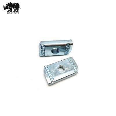 M6, M8, M10, M12 Channel Nut Without Spring Long Spring Nut