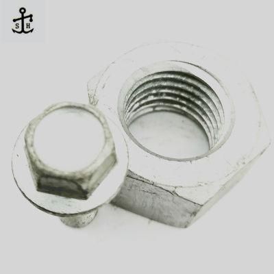 Hex Flange Bolts Dacromet Hexagon Bolts with Flange with Metric Fine Pitch Thread