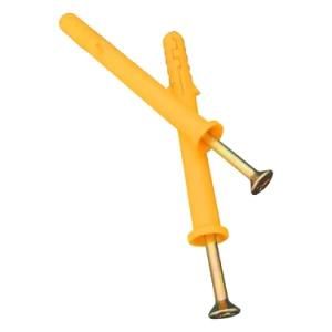 Plastic Anchor Plug with Nail Fix Screw (M6)