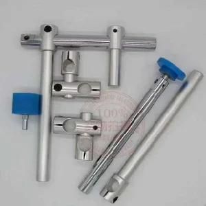 Metallic Rods Clamps Spare Parts for PUR EVA Solvent Woodworking Wrapping Machine Laminate Machine