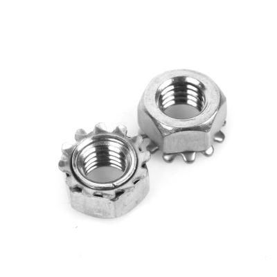 Stainless Steel Kep Nuts K-Lock Nuts Locknut