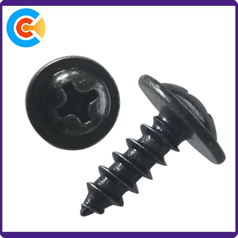 Steel M3 Zinc Plated Pan Wafer Head Self Tapping Screw