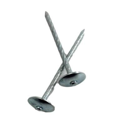 White Zinc Plated Roofing Nails/Twisted Roofing Nails/Roof Nails Umbrella Cap Nails with Rubber Pad