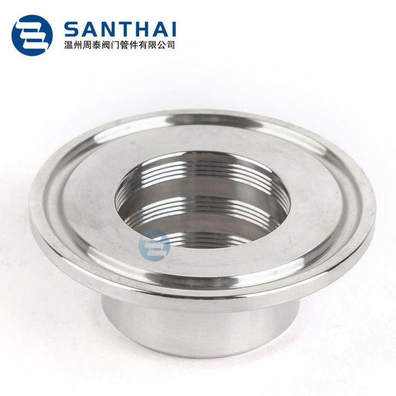 Stainless Steel Sanitary Pipe Fitting Welded Ferrule with Collar