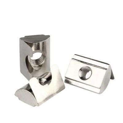 M4 M8 Made in China High Precision Spring T Nuts with Ball
