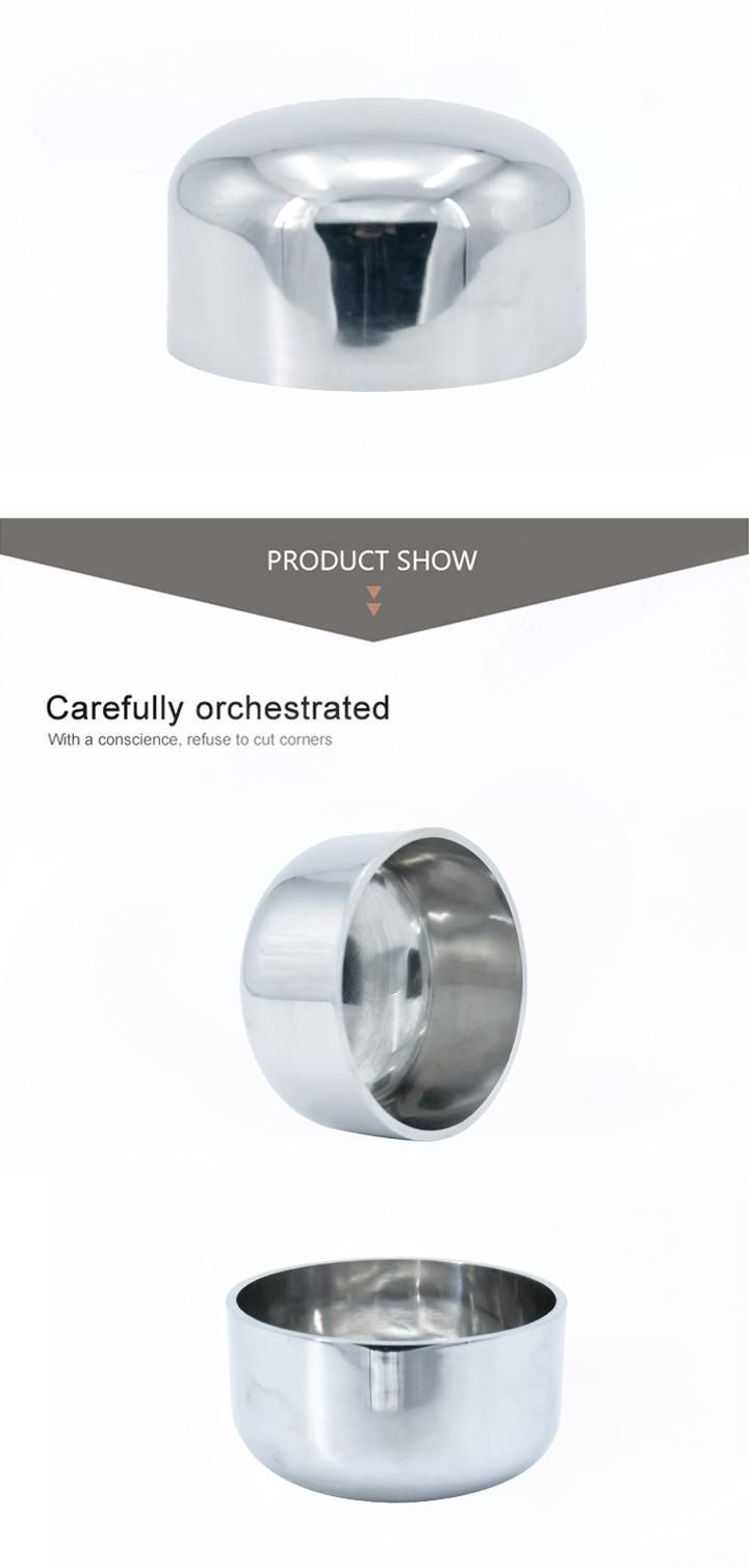 Stainless Steel SS316L Food Grade Cap