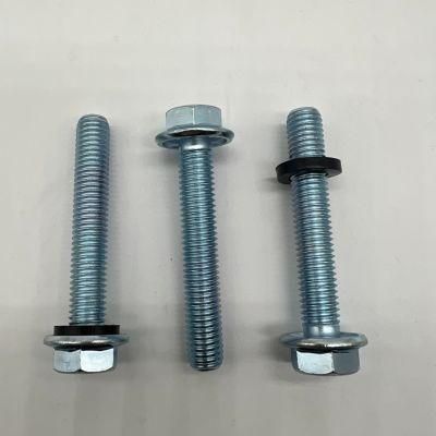 DIN6921 Hex Flange Bolt M10X60 Bolt for Silos