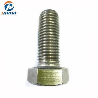 316 Stainless Steel A4ss Hex Thread Bolt, Hex Tap Bolt