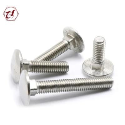 Stainless Steel 304 Carriage Bolt DIN 603 316 Coach Bolt A2-70 Rhsn Bolt A4-80 Rhsn Bolt