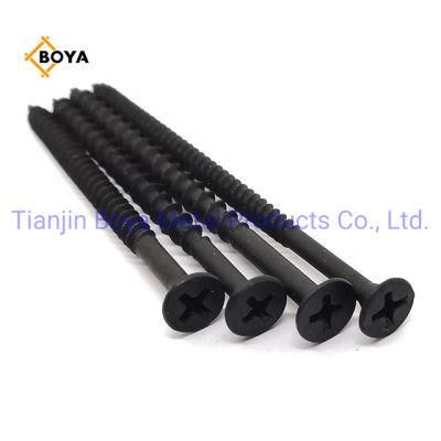 Carbon Steel C1022 Hardened Bugle Head Black Phosphating Drywall Screw