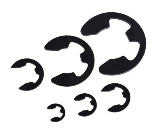 DIN6799 E Circlip Ring Steel C67s Black Oxide