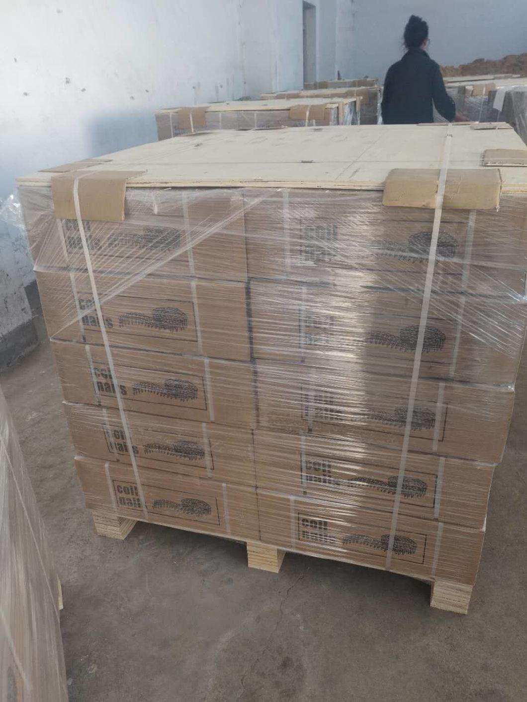 2 1/4′′x. 099′′ Wire Pallet Coil Nails Clavos Helicoidales Screw Shank