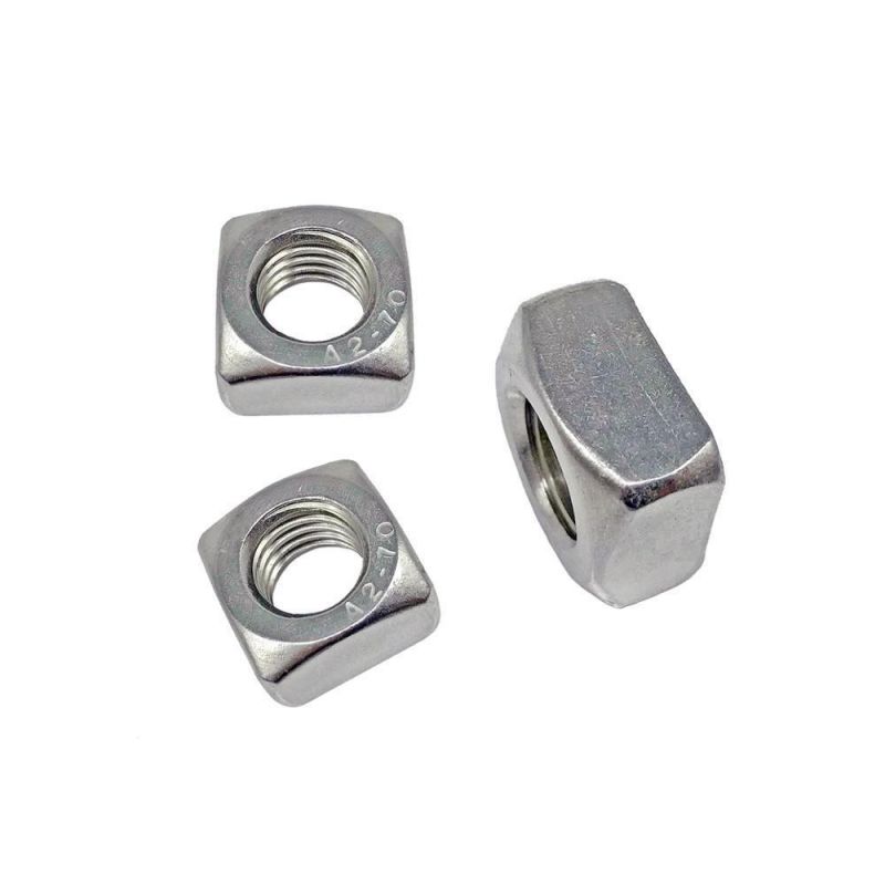 High Quality Stainless Steel DIN557 Square Nut