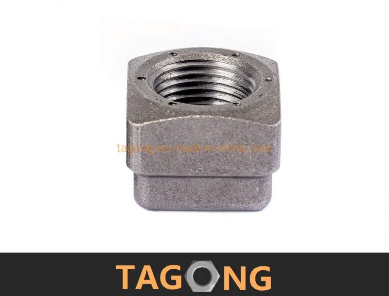 Plain Carbon Steel Cater Truck Nuts Square Nuts