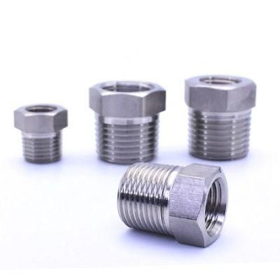 CNC Machining Bushings Pip Stainless Steel 304 Hex Reducing Bushing