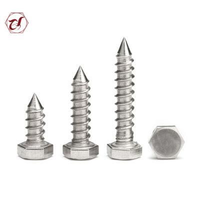 Flat DIN571 304 Stainless Steel Coach Screw Price