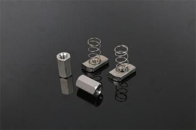 Stainless Steel Carbon Steel Hex Coupling Nut and Spring Nut Long Nut
