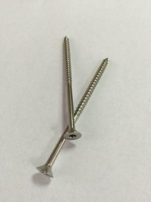 Stainless Steel Torx Drive Flat Head Chipboard Screws Ss Deck Screw with Hex Drive