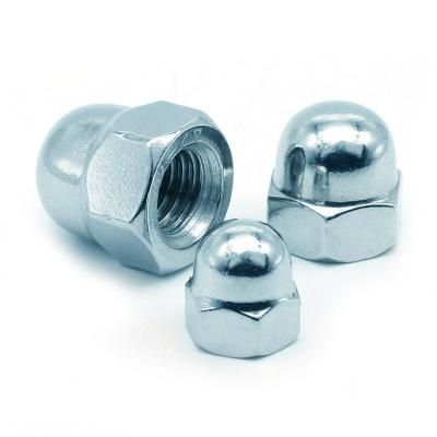 DIN1587 Hex Domed Cap Nut Acorn Cap Nut Carbon Steel Zinc Plated Galvanized