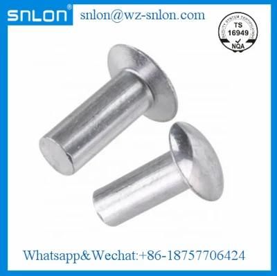 Aluminium Flat Round Head Rivet