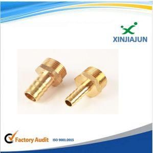 Custom CNC Turning Brass Pipe Fitting Parts