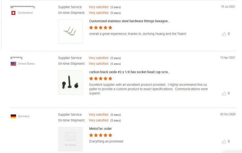 High Quality Knurled Stainless Steel Deck Screws Bolt