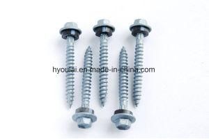 Hex Head Self Tapping Self Drilling Screw Zinc Plated Building Material