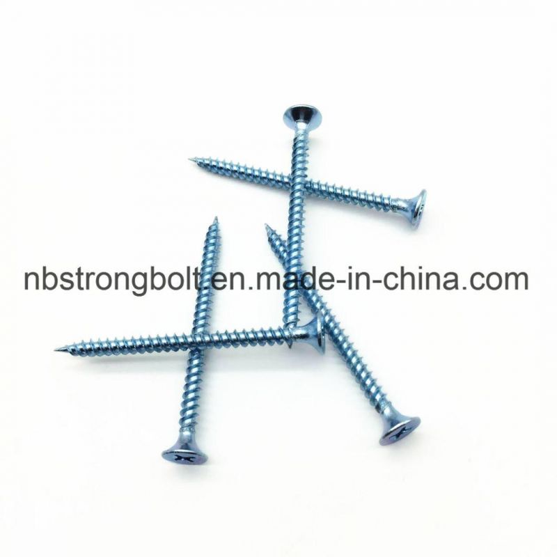 Phil Bugle HD Fine Thread Drywall Screw Zinc Plated #6X2"