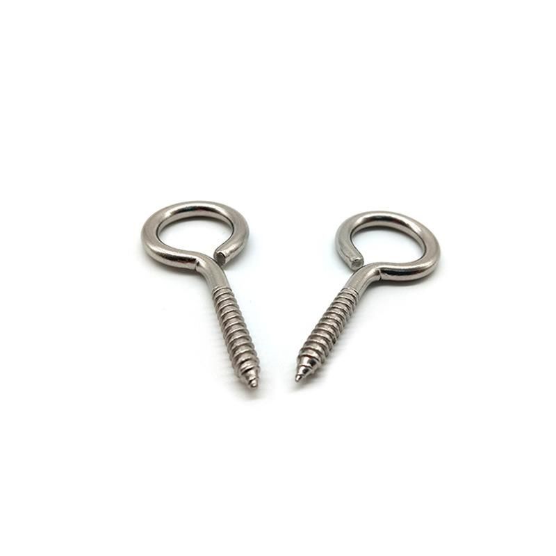 SS304 316 Closed Eye Self-Tapping Hook Screw