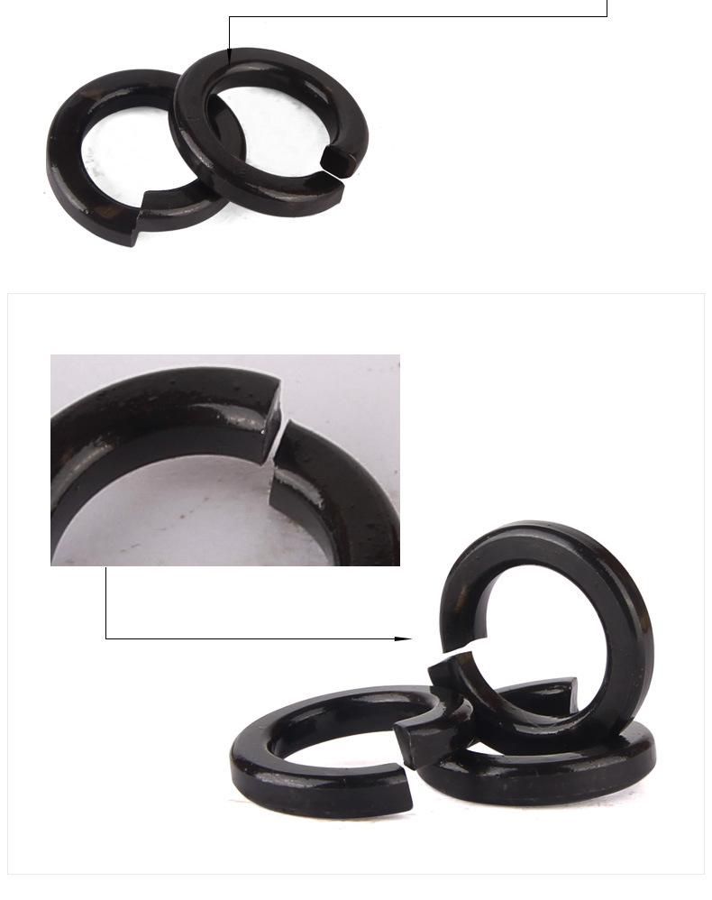 GB93 Spring Washer Black Open Washer Gasket