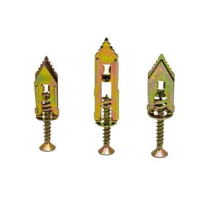 Hammer Drive Anchor Steel Anchor Yellow Zinc Plated Wall Plug Dry Wall Anchor