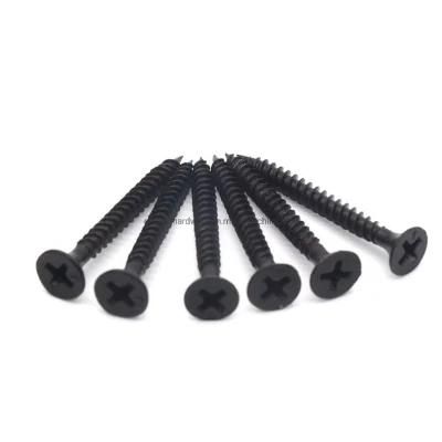 Black Phosphate Phillips Flat Head Drywall Screw