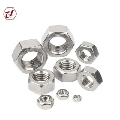 Stainless Steel 304 Hexagon Nylon Insert Lock Nuts A2 DIN 985 316 Lock Nut A4 Lock Nut