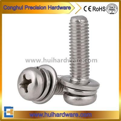 Pan Head Sems Screws Hex Washer Head Sems Screws
