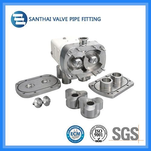 Food Grade Stainless Steel Rotor Pump Hygienic Rotary Lobe Pump Three Lobe Pump Sole Pump 100L/100 Rew