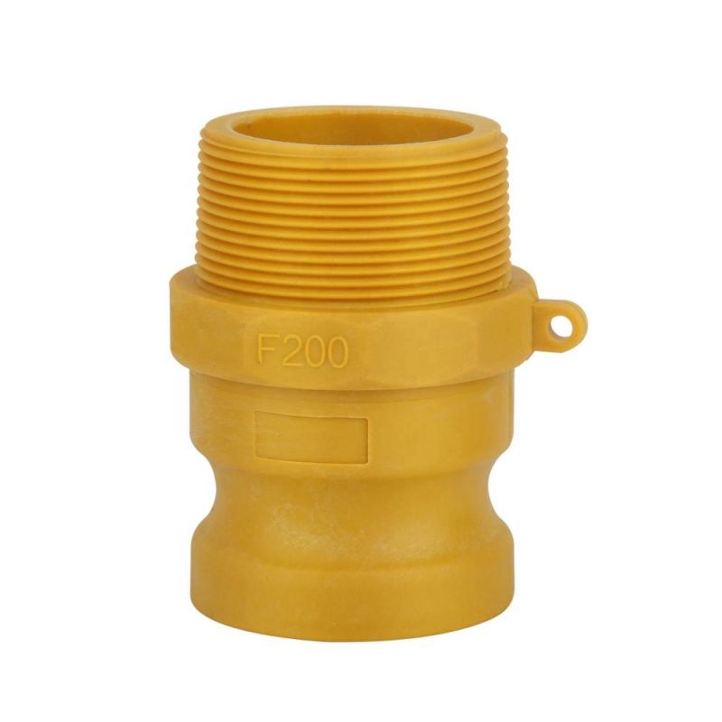 Type E Series E050-E400 PP Camlock Coupling with Male Adapter X Hose Shank