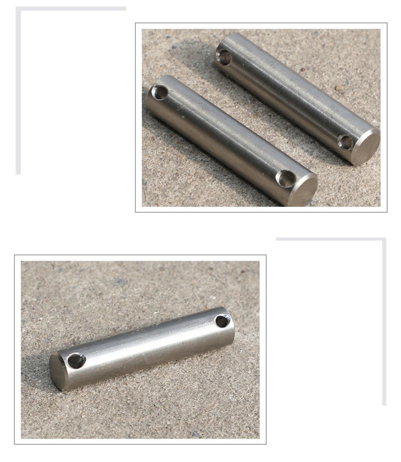 Stainless Steel 304 Cylindrical Pin with Holes Positioning Fixed Pin