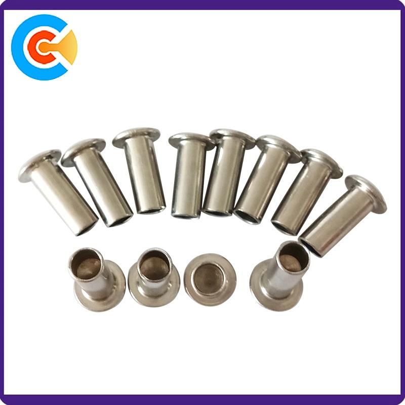 M6X18 Stainless Steel Mushroom Head Semi-Tubular Rivets