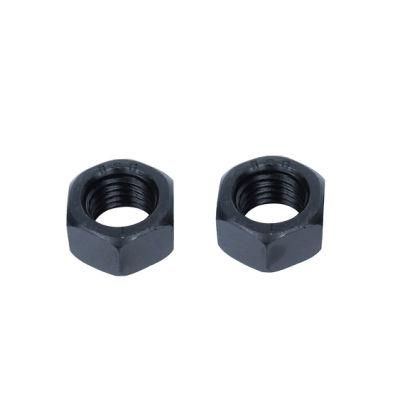 China Hex Nut and Stainless Steel SS304 SS316 DIN934 Hex Head Nut Black Oxide Zinc Plated