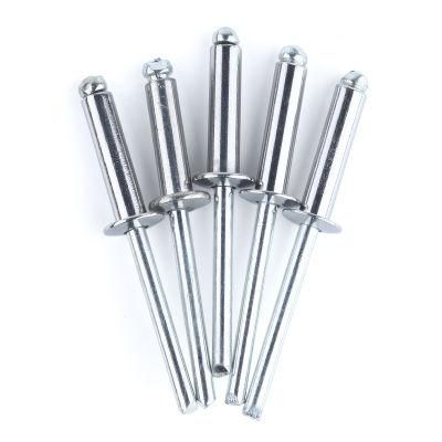 DIN7337 Blind Rivet Large Head Stainless Steel Aluminum Blind Rivet Nail Blister Plastic SS304